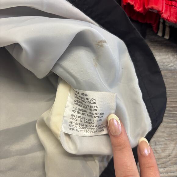 Vintage Detroit Red Wings NHL Logo 7 Black Red Mens XL Windbreaker Hockey Jacket - Picture 5 of 11